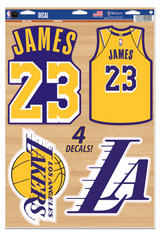 NBA Player Multi Decal Pack LeBron James