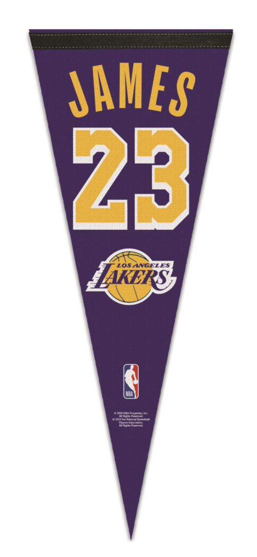NBA Player Pennant LeBron James