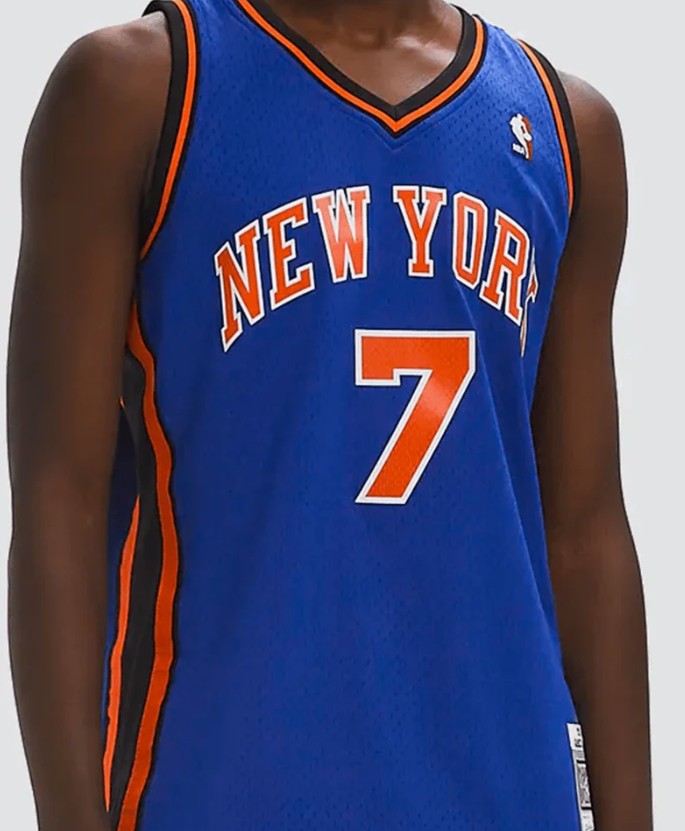 Mitchell & Ness NBA Swingman Jersey New York Knicks Carmelo Anthony #7 10-11 Royal