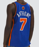 Mitchell & Ness NBA Swingman Jersey New York Knicks Carmelo Anthony #7 10-11 Royal