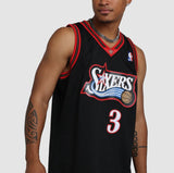 Mitchell & Ness NBA Swingman Jersey Philadelphia 76ers Allen Iverson #3 97-98 Black