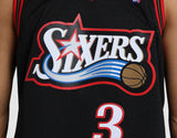 Mitchell & Ness NBA Swingman Jersey Philadelphia 76ers Allen Iverson #3 97-98 Black