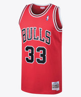 Mitchell & Ness NBA Swingman Jersey Chicago Bulls Scottie Pippen #33 97-98 Red