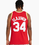 Mitchell & Ness NBA Swingman Jersey Houston Rockets Hakeem Olajuwon #34 93-94 Red