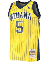 Mitchell & Ness NBA Swingman Jersey Indiana Pacers Jalen Rose #5 99-00 Yellow