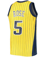 Mitchell & Ness NBA Swingman Jersey Indiana Pacers Jalen Rose #5 99-00 Yellow