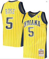 Mitchell & Ness NBA Swingman Jersey Indiana Pacers Jalen Rose #5 99-00 Yellow