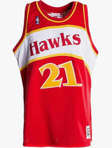 Mitchell & Ness NBA Swingman Jersey Atlanta Hawks Dominque Wilkins #21 Red