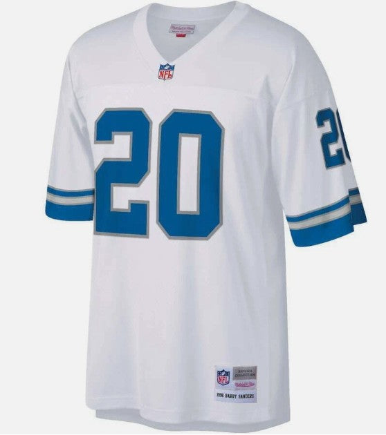 Mitchell & Ness NFL Legacy Jersey Detroit Lions Barry Sanders #20 White