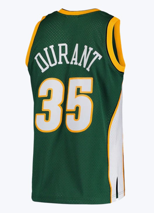 Mitchell & Ness NBA Swingman Jersey Seattle Supersonics Kevin Durant #35 07-08 Green Gold