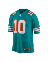 Nike NFL Game Jersey Miami Dolphins Tyreek Hill #10 Aqua