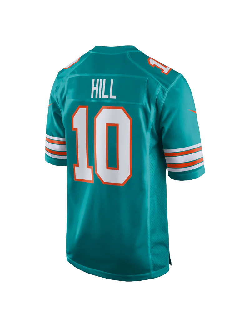 Nike NFL Game Jersey Miami Dolphins Tyreek Hill #10 Aqua