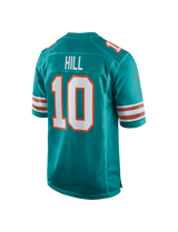 Nike NFL Game Jersey Miami Dolphins Tyreek Hill #10 Aqua