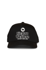 Ringers Western 110 Flexfit Truckin Baseball Cap Black
