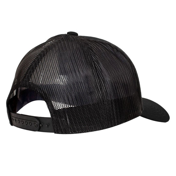 Flexfit Retro Trucker 5 Panel Black