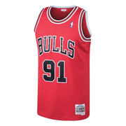 Mitchell & Ness NBA Youth Swingman Jersey Chicago Bulls Dennis Rodman 91 97-98 Red