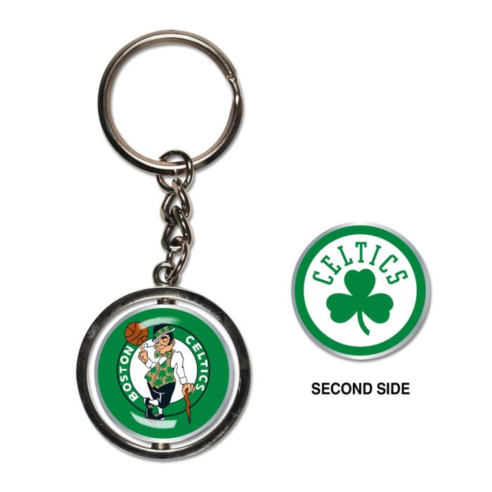 NBA Team Spinner Key Ring Boston Celtics