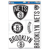 NBA Team Multi Decal Pack Brooklyn Nets