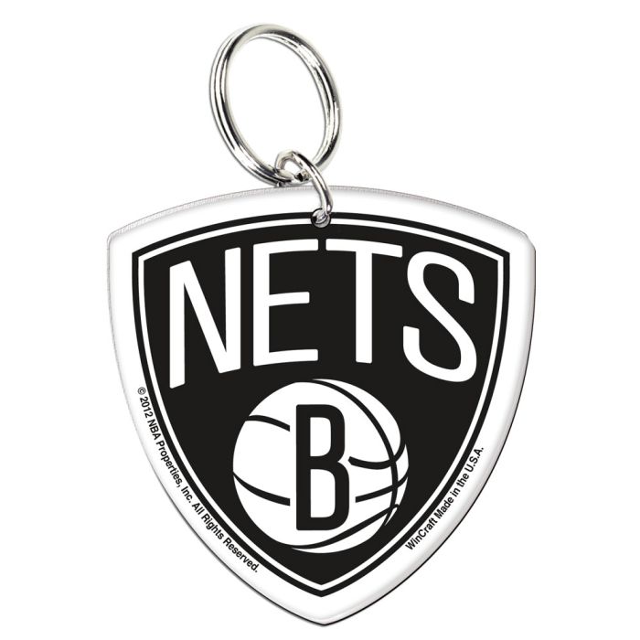 NBA Team Acrylic Key Ring Brooklyn Nets