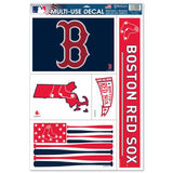 MLB Team Multi Decal Pack Boston Red Sox