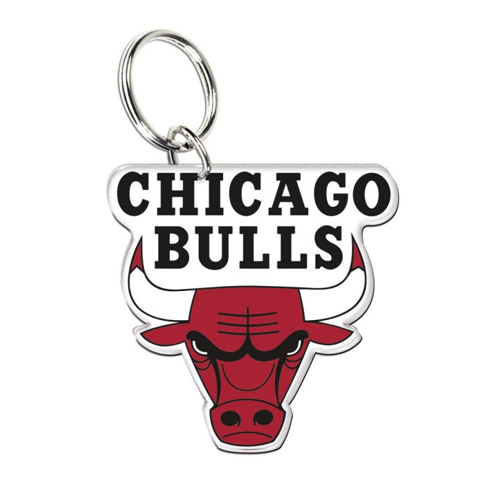 NBA Team Acrylic Key Ring Chicago Bulls