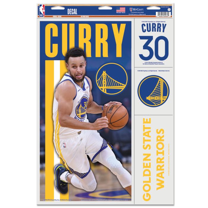 NBA Player Multi Decal Pack Steph Curry