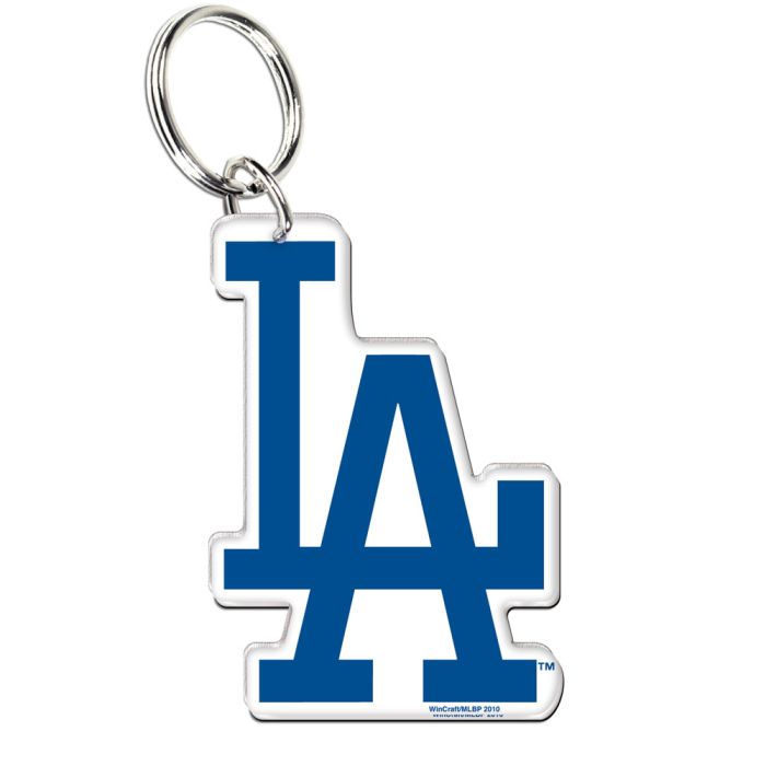 MLB Team Acrylic Key Ring Los Angeles Dodgers