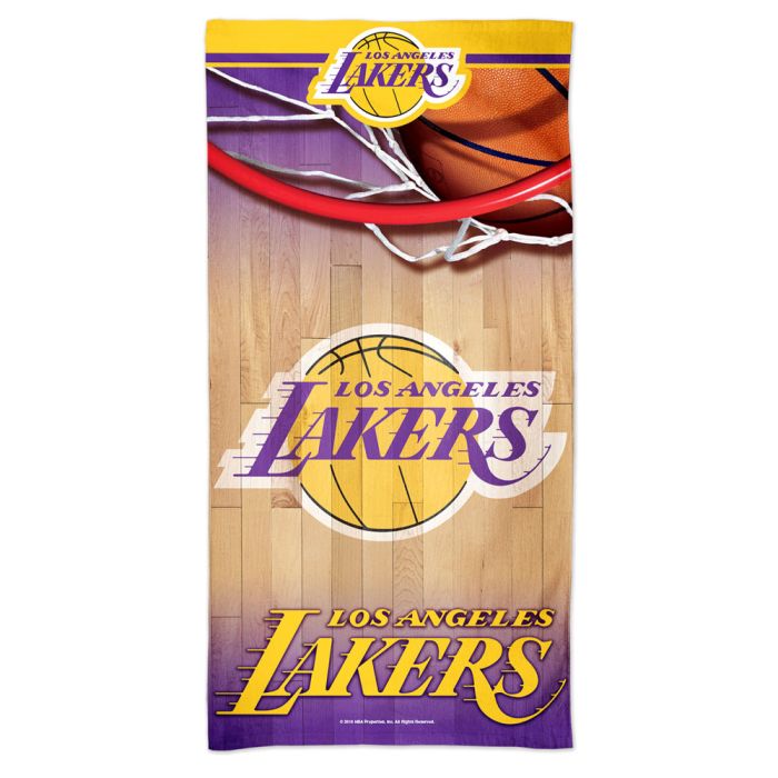 NBA Team Beach Towel Los Angeles Lakers