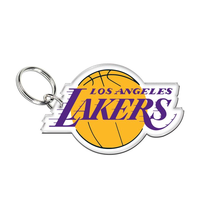 NBA Team Acrylic Key Ring Los Angeles Lakers