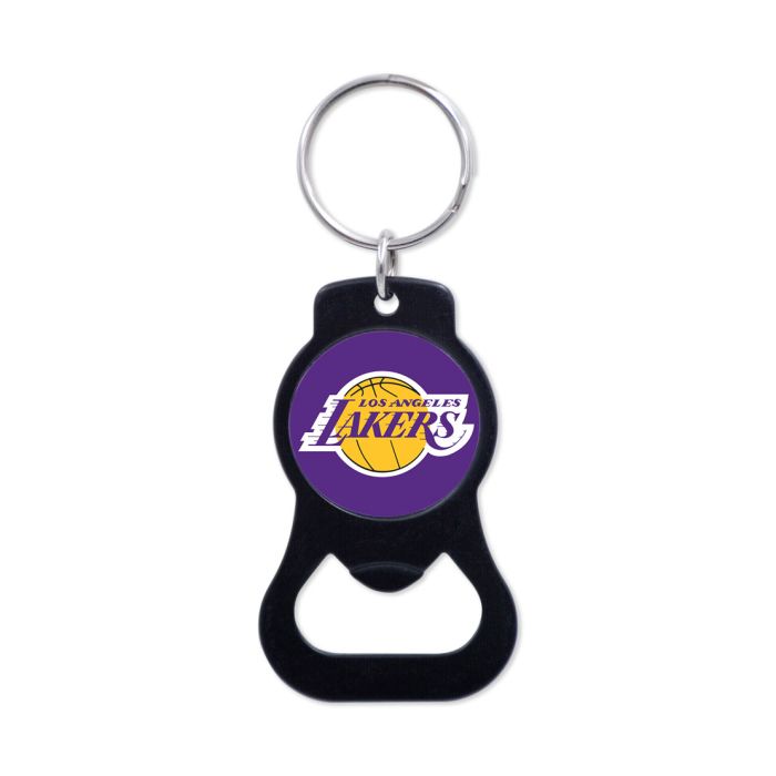 NBA Team Bottle Opener Key Ring Los Angeles Lakers
