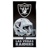 NFL Team Beach Towel Las Vegas Raiders