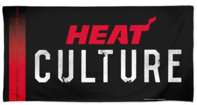 NBA Team Beach Towel Miami Heat