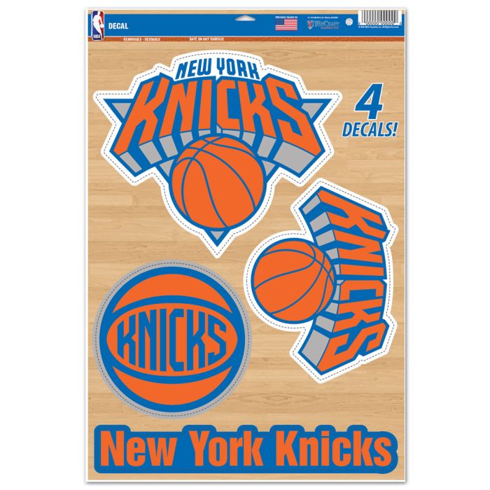NBA Team Multi Decal Pack New York Knicks