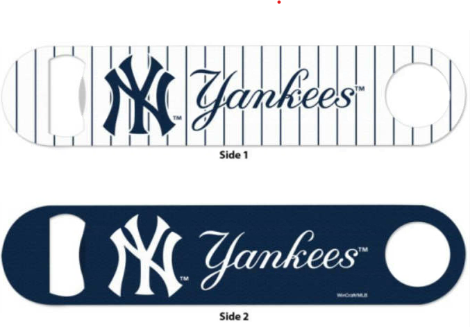 MLB Team Metal Bottle Opener New York Yankees