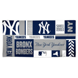 MLB Team Beach Towel New York Yankees