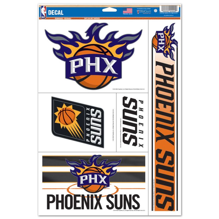 NBA Team Multi Decal Pack Phoenix Suns