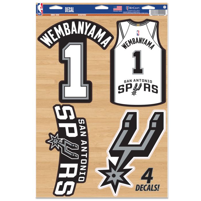 NBA Player Multi Decal Pack Victor Wembanyama