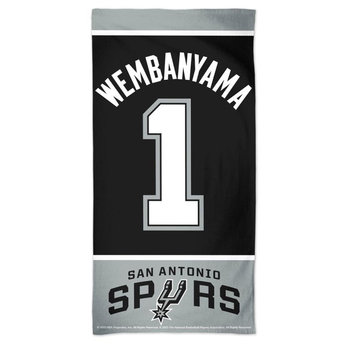 NBA Player Beach Towel Victor Wembanyama