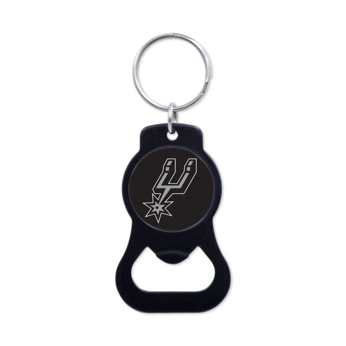 NBA Team Bottle Opener Key Ring San Antonio Spurs