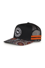 Ringers Western Walkabout Warrior Trucker Cap Black