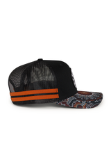 Ringers Western Walkabout Warrior Trucker Cap Black