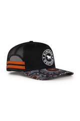 Ringers Western Walkabout Warrior Trucker Cap Black