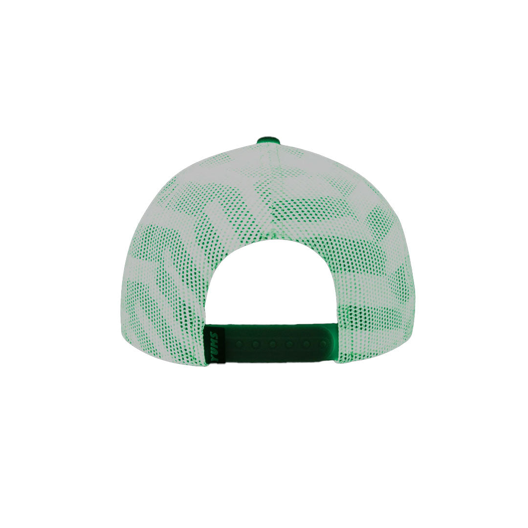 YUMS Night Life Snapback Black Neo Green (Glow N Dark)