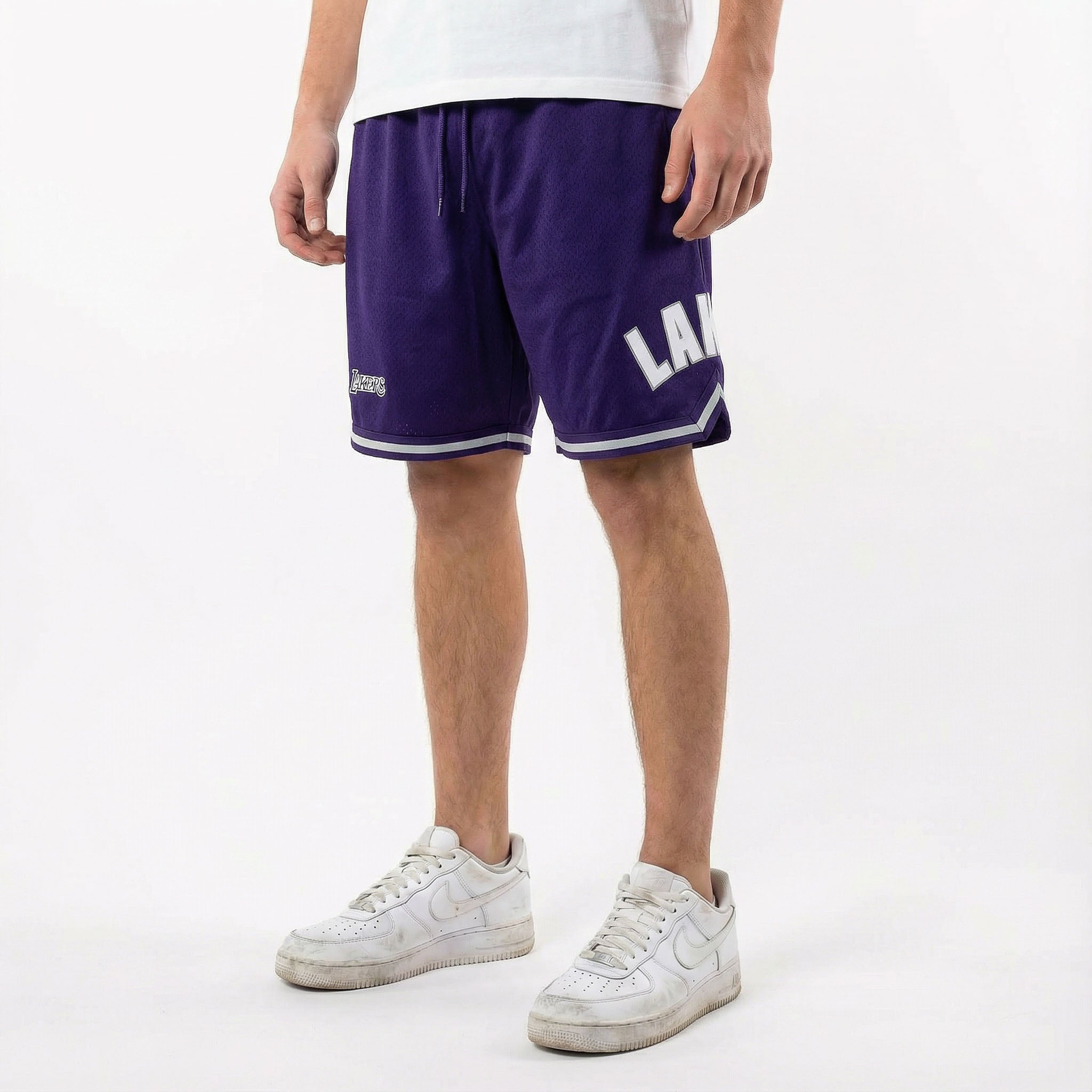 Mitchell & Ness NBA Team IP Mesh Shorts Los Angeles Lakers Purple
