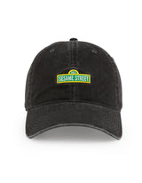 American Needle Sesame Street Logo Ball Park Washed Black