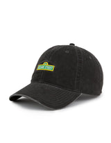American Needle Sesame Street Logo Ball Park Washed Black