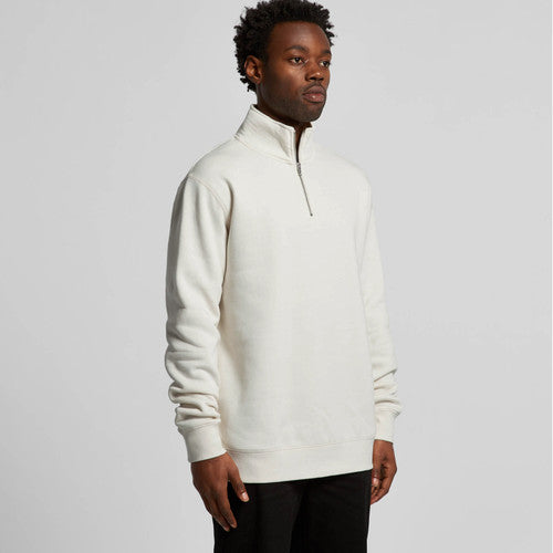 AS Colour Stencil Half Zip Crew