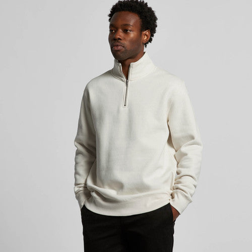 AS Colour Stencil Half Zip Crew