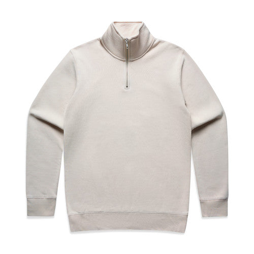 AS Colour Stencil Half Zip Crew