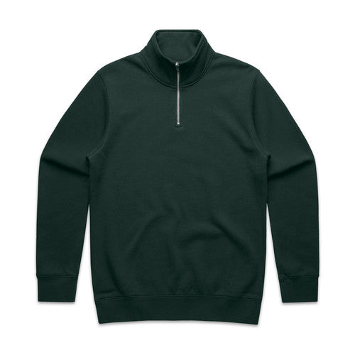 AS Colour Stencil Half Zip Crew